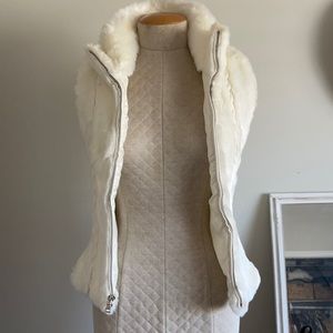 Faux Fur Vest by Guess